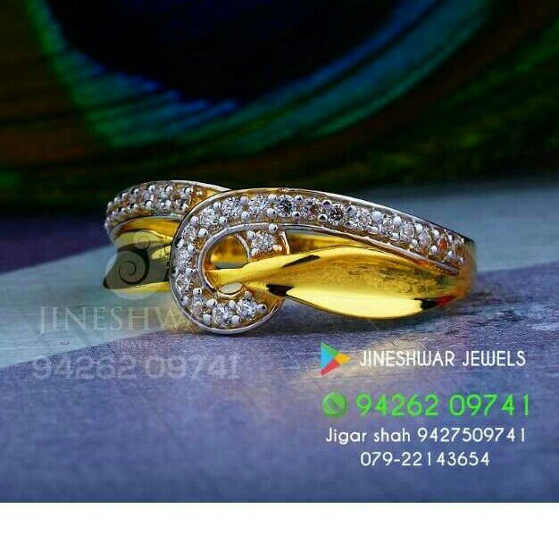 22kt Fancy Cz Ladies Ring LRG -0201