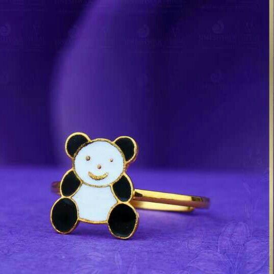 22kt Panda Kids Ring