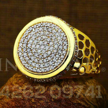 Dazzeld Gents Ring 22kt
