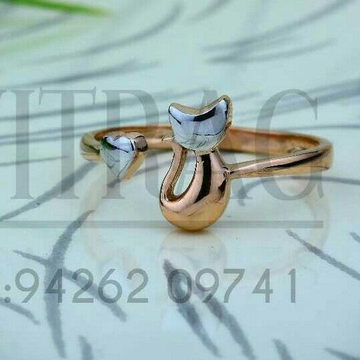 18kt Designer Fancy Rose Gold Ladies Ring LRG -079...