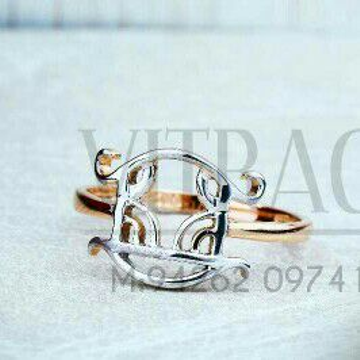 18kt Designer Rose Gold Ladies Ring LRG -0753