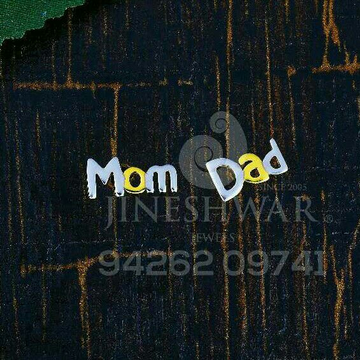 22kt Mom Dad plain Casting Tops CTG -0130