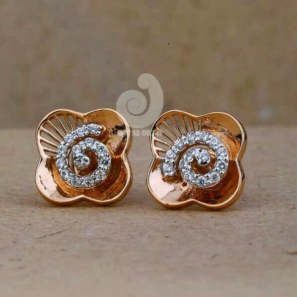 Cz Rose Gold Tops