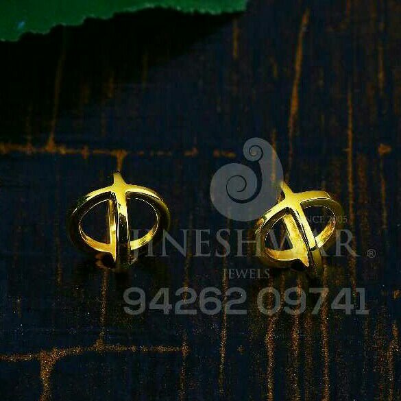 Gold Fancy Plian Casting Tops CTG -0083