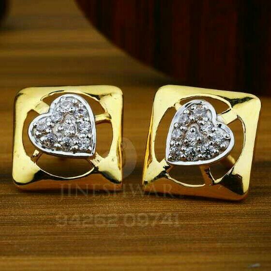 18kt Fancy Gold Heart Shape Ladies Tops ATG -0108