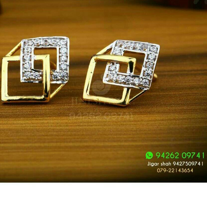 18kt Precious Gold Cz Ladies Tops ATG -0079