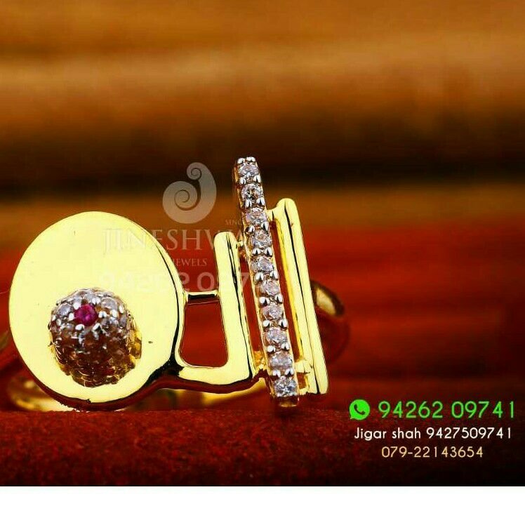 Fancy Cz Designer ladies Ring LRG -0167