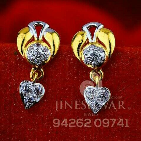 18kt Beuty Shiner Cz Gold Ladies Tops ATG -0479