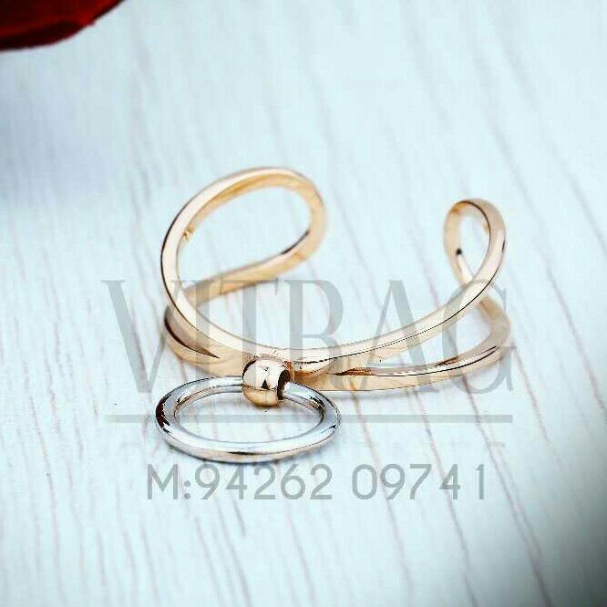 18kt Precious Rose Gold Plain Ladies Ring LRG -0746