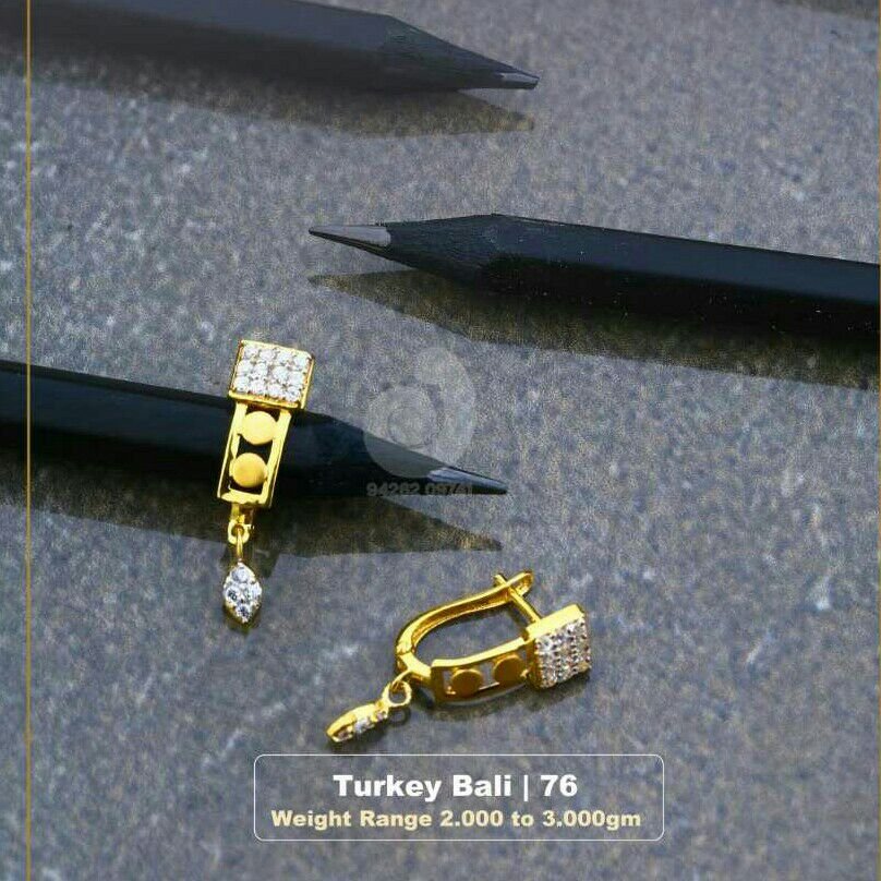 18ct Cz Fancy Turkey's Bali