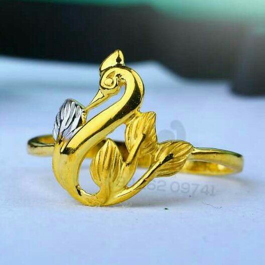 Buy 22Kt Gold Casting Leaf Design Ladies Ring 97VL8442 Online from Vaibhav  Jewellers