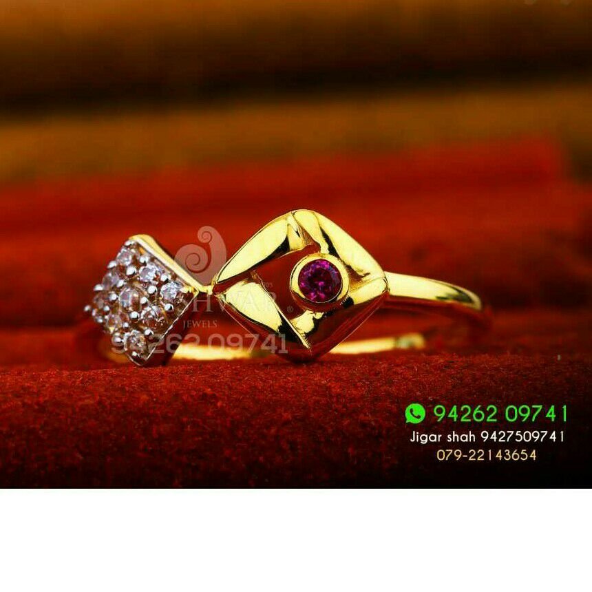 Unique Fancy Cz Ladies Ring LRG -0234