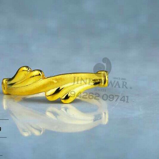 916 simple Plain Gold Casting Ladies Ring LRG -0652